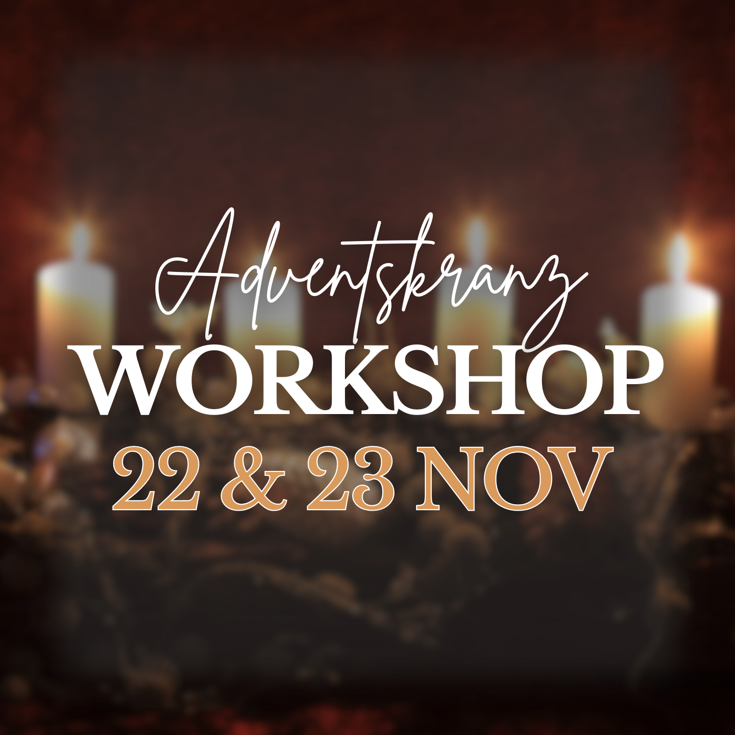 Adventskranz Workshops